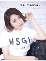 リヒト ヘアワークス(Licht HairWorks)&nbsp;外はねスリークボブ