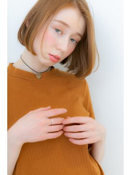 カバーヘア ブリス 戸田公園西口店(COVER HAIR bliss) かきあげ前髪xハイライトグラデーションY戸田公園20代30代40代