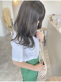 ブリーチなしの透明感