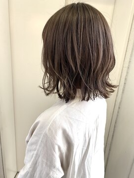 ヘアーデザイン シュシュ(hair design Chou Chou by Yone) ココアラベンダーベージュ♪