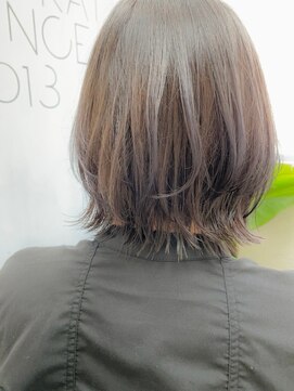 ナンバー エミライ 溝の口(N° emirai) 【Emirai/原田】アッシュベージュ×ウルフボブ