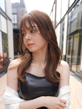 ニコ トウキョウ(nico TOKYO) くびれヘア/大人かわいい/小顔レイヤー/透明感ベージュ