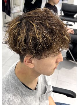 エース 栄矢場町店(Ace) ハイライト+波巻きスパイラルパーマ