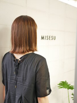 ミセス 天神店(MISESU) 切りっぱなしボブ