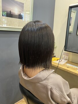 アルター(aL ter) 切りっぱなしボブ【アルター鎌取店　今吉】