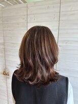 シャイン(Shine)&nbsp;大人かわいい　ミディアムレイヤー