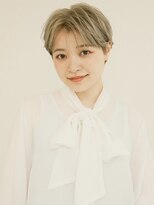 オンク 新宿(onk)&nbsp;黒髪/グレーベージュ/レイヤーロング/前髪パーマ[新宿駅]