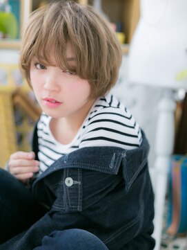 カバーヘアアンドスパ ブリス 浦和(COVER HAIR&SPA bliss) 外国人風ラベンダーアッシュショートウルフc5浦和10代20代30代