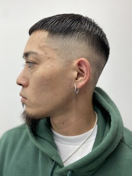 ヒロギンザ 大阪本店(HIRO GINZA) イージーパーマ×スキンフェード