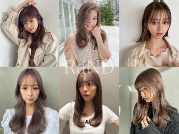 ランド(RaND)の写真/【韓国風レイヤー】少しのニュアンスでキレイな女性らしく!トレンドの顔周りデザインなら"RaND"にお任せ♪