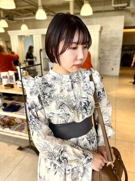 オブジェ シエル(obje't ciel) 【obje’t ciel】似合わせショートレイヤー【暮石　唯】