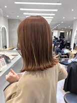 ジーナ 船橋(Zina)&nbsp;髪質改善＊マチルダボブアッシュカラー＊美髪【Zina船橋】