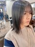 カット+根元のみ縮毛矯正☆18040円