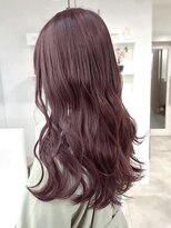 ハオ(hao) 【hao渋谷】akane ピンクカラーくびレイヤー10代20代30代