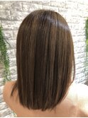 さらさらストレート　似合わせカット　ミディアム◎30代40代50代