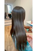 小顔ネビージュワンレン/縮毛矯正/髪質改善/ツヤ髪/くせ毛