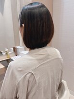 コーエン(cowen)&nbsp;大人かわいい☆扱いにくい癖は酸性ストレートで解消！収まるボブ