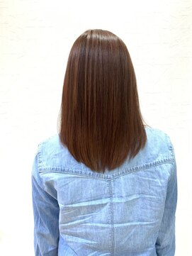 ハクバイジェービー 稲毛(hak by jb) 前髪/マチルダボブ/ピンクベージュ/インナーグレージュ[稲毛駅]