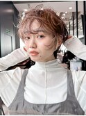 似合わせカットメルティカラーマロンベージュ_49458