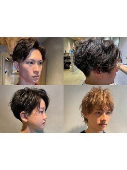 【上前津駅徒歩30秒】フェードカットなど定番スタイルから、スパイラルパーマなど特殊系パーマもお任せ◎