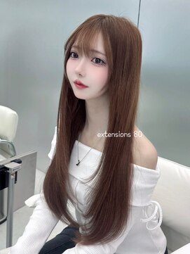 ナツエクステンション 梅田(natsuu extension) エクステ/髪質改善/韓国/ワンホン/梅田/韓国風/ブリ -チ