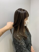 ステアケース 武蔵小杉店(stair:case) コントラストハイライト外国人風白髪ぼかしハイライト