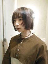 スタン 渋谷(Stam)&nbsp;エンドカラー/ボブ/ラベンダーミルクティー/くすみベージュ/20代