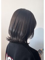 スタイル 袋町(STYLE)&nbsp;ミディアムレイヤー×オリーブグレージュ