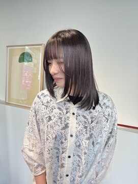 エト 梅田(eto) 韓国/くびれヘア／メルティカラー［大阪梅田駅/ボブ／韓国］