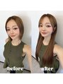 バズ サッポロ バイ フィーネ(BuzZ sapporo by Fi-Ne) エクステのbefore after