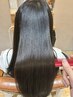 【ダメージ毛・毛先までかけたい方向け】カット+GMT髪質改善ストレート