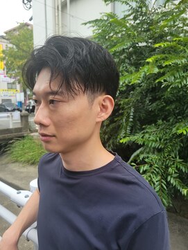 ブライト(bright) おとなのセンターパート/MEN