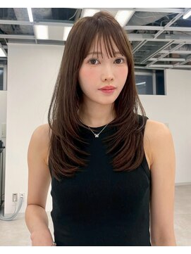 ユーフォリア 新宿通り(Euphoria) ザクザクレイヤー/ハッシュカット/韓国レイヤー