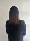 秋限定髪質改善ストレート