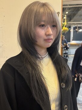 グリーン 渋谷(green) 【RIN】ルーツカラーとハッシュカット