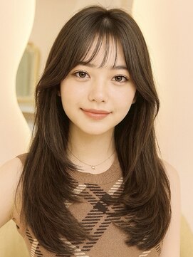 アンベル(ANBEL) ブリーチハイライト髪質改善ダブルカラーレイヤーカット