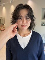 ホヌン 茅ヶ崎(Honnun)&nbsp;お洒落度UP＊ミディアムパーマ/茅ヶ崎