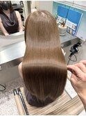 12トーンブリーチなしヘーゼルベージュ×髪質改善 #104