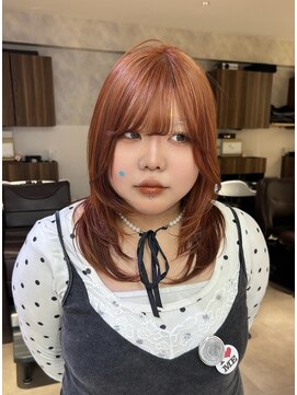 フェイス 石川町 (FACE) 透明感とツヤ感を同時に楽しめるオレンジカラー