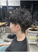 マッシュパーマ