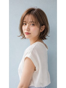 ライクバイコトナ 越谷(RIKE by kotona) 30代40代50代絶壁解消ひし形小顔前下がりミディアムボブ【越谷】