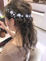 フーガ ニューヨーク 赤坂店(WHO-GA N.Y.) 花嫁 ヘアセット