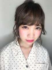 暑い時にさくっと可愛く　20代30代アレンジ大人ポニーテール