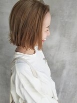 リップソウル(RIP SOUL)&nbsp;《RIP SOUL》１ブリーチで◎ ベージュカラー ボブ