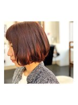 リジョイスヘア(REJOICE hair)&nbsp;【REJOICE hair 】ガーリー　インナーレッドピンク担当mido