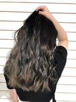 ビーヘアサロン(Beee hair salon) グレージュグラデーション/安部郁美