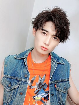 リップス 表参道店(LIPPS) 【ルーズウェーブ】×【アップバング】×【スパイラルパーマ】