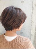 【DaVin中目黒】大人かわいいショートボブ_アッシュブラウン