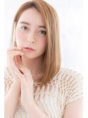外国人風クリアカラーワンカールロブb