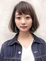 【GARDEN川谷】20代30代大人可愛い小顔ボブ×グレージュ
